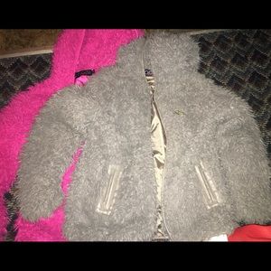 Coogi kids furry coats